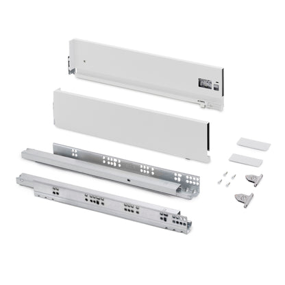 Cassetto esterno Vertex, 60kg, altezza 131mm e regolazione 3D