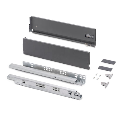 Cassetto esterno Vertex, 60kg, altezza 131mm e regolazione 3D