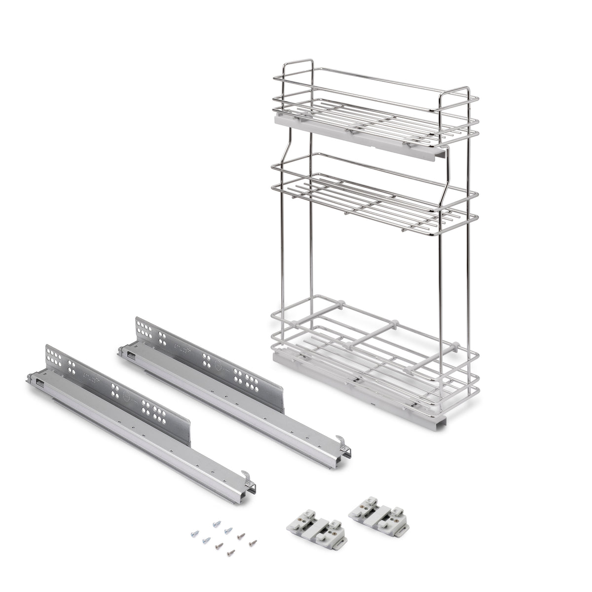 Portabottiglie estraibile SupraMax con chiusura soft