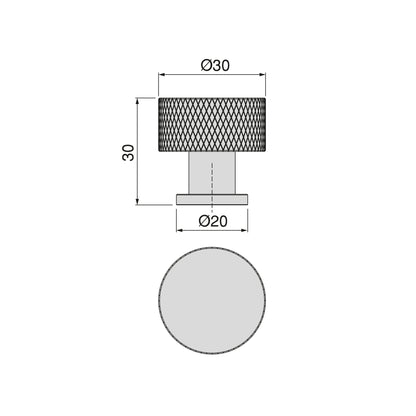 Pomolo per mobili Argos