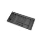 Emuca Portaposate Optima per cassetto universale, modulo 1.000 mm, Tecnoplastica, Grigio antracite