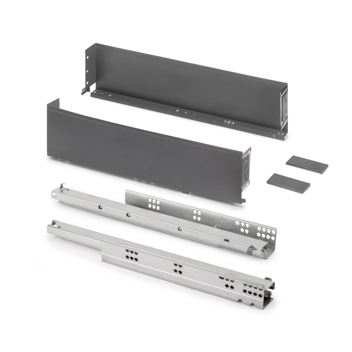 Cassetto esterno Simplex 25 kg altezza 122 mm