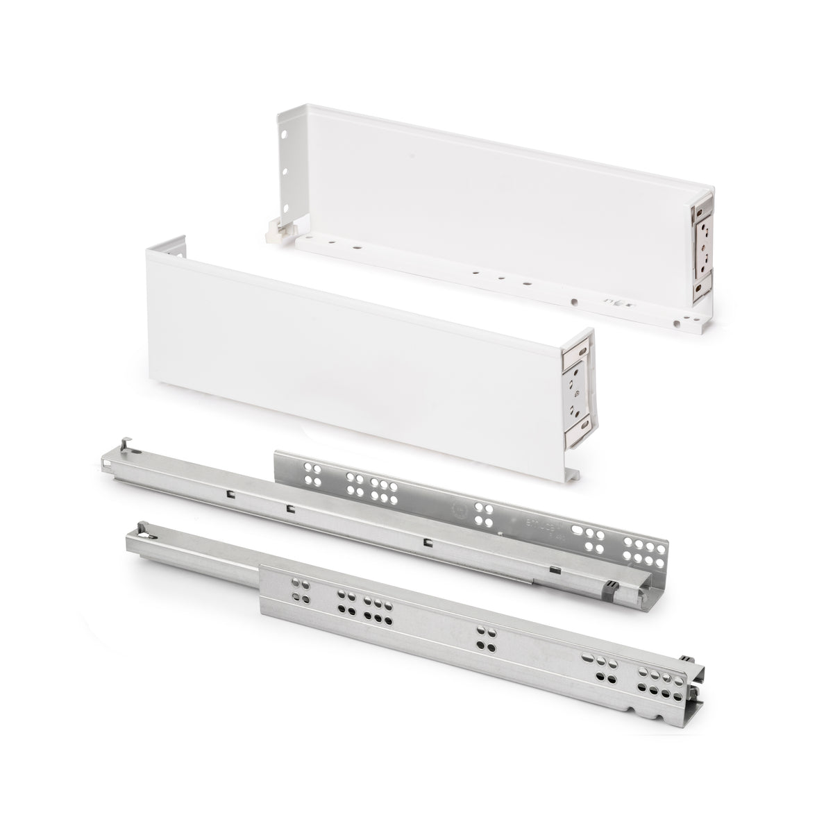 Cassetto esterno Simplex 25 kg altezza 122 mm