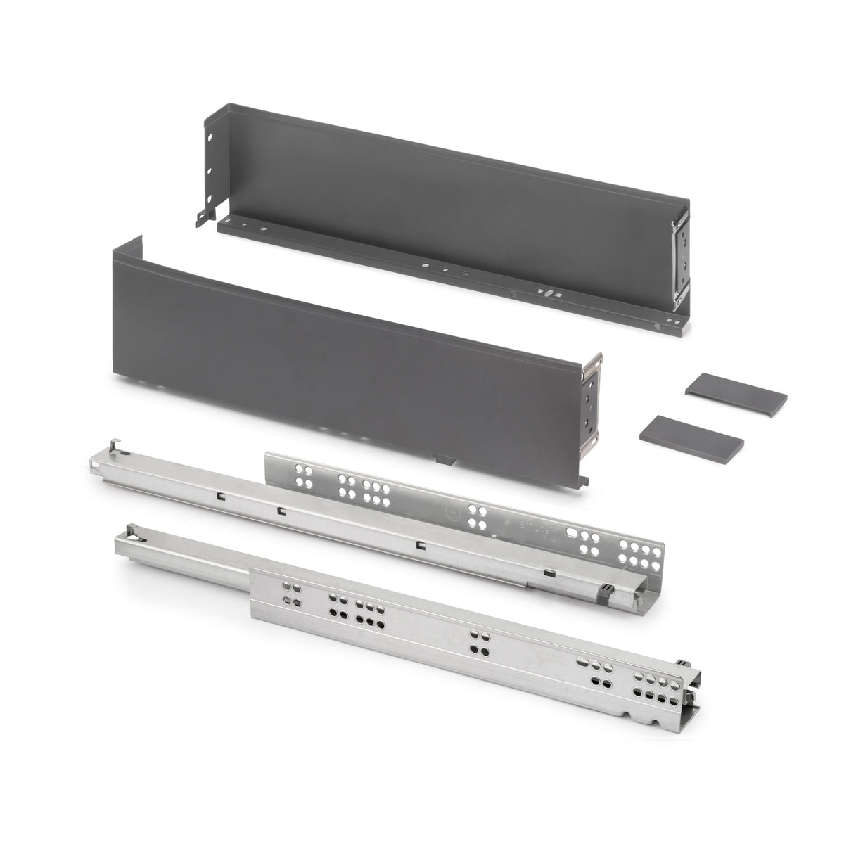 Cassetto esterno Simplex 25 kg altezza 122 mm