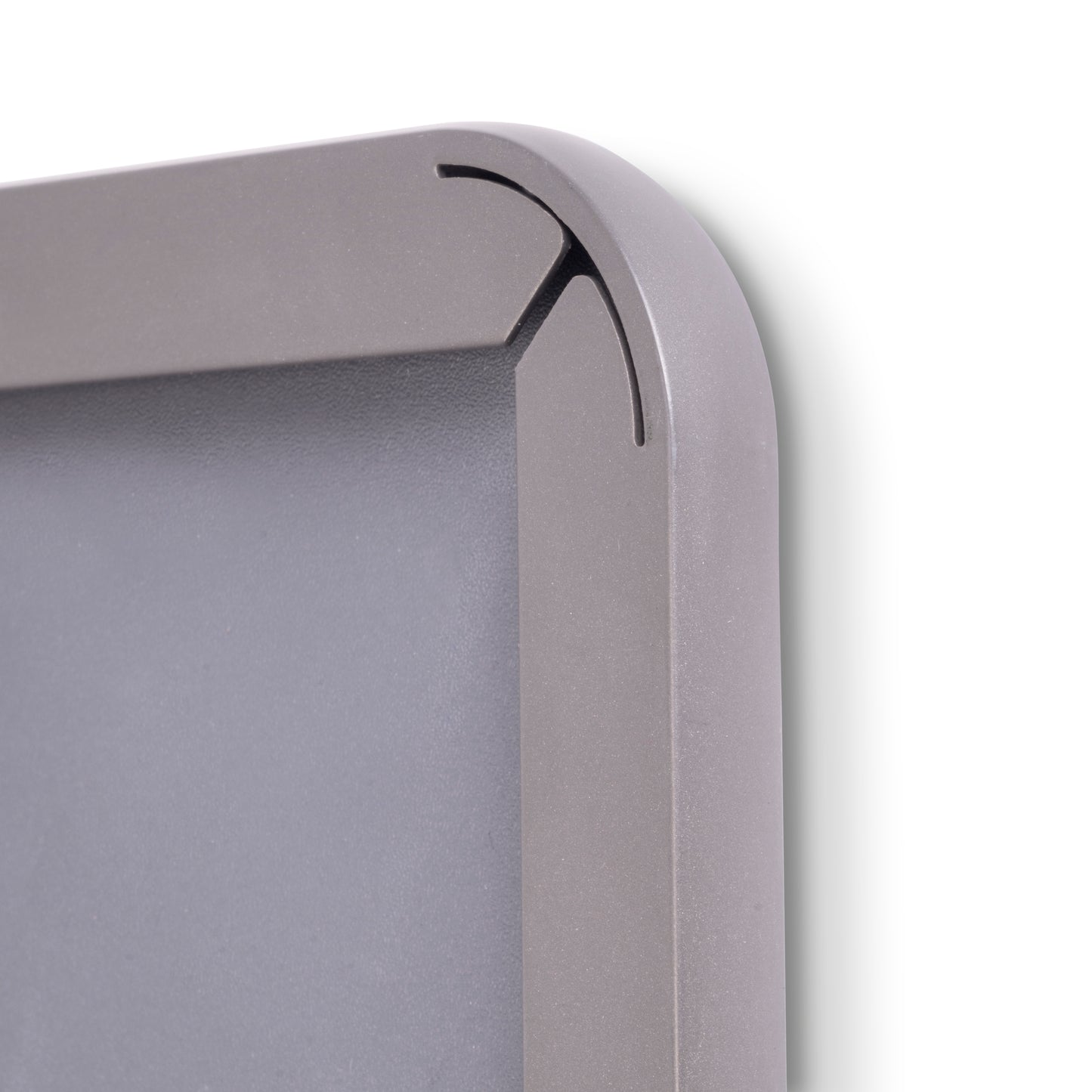 Emuca Specchio estraibile per interno dell'armadio Quartz, con rotazione 180°, 1.000x300mm, Alluminio, vetro e acciaio, Titanio