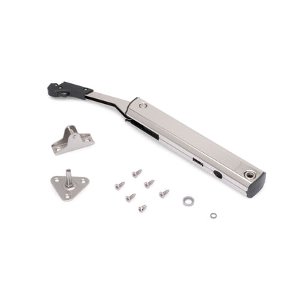 Emuca Braccetto per ante elevabile Altius One, Gamma di forza 1440-2200, Acciaio, Nichelato