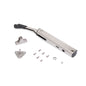 Emuca Braccetto per ante elevabile Altius One, Gamma di forza 1440-2200, Acciaio, Nichelato