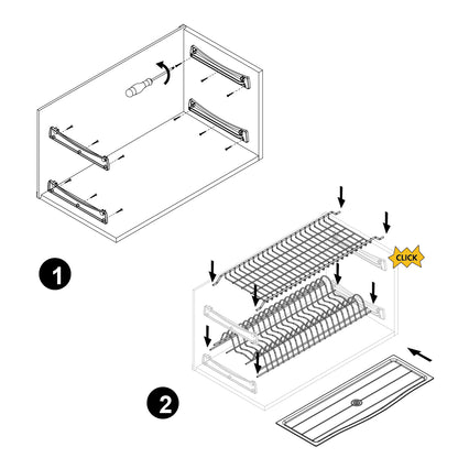 Scolapiatti Suprastar per modulo