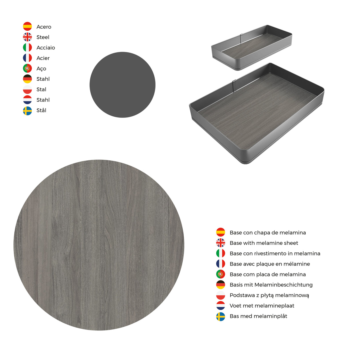 Sistema estraibile Harmony per mobili da cucina
