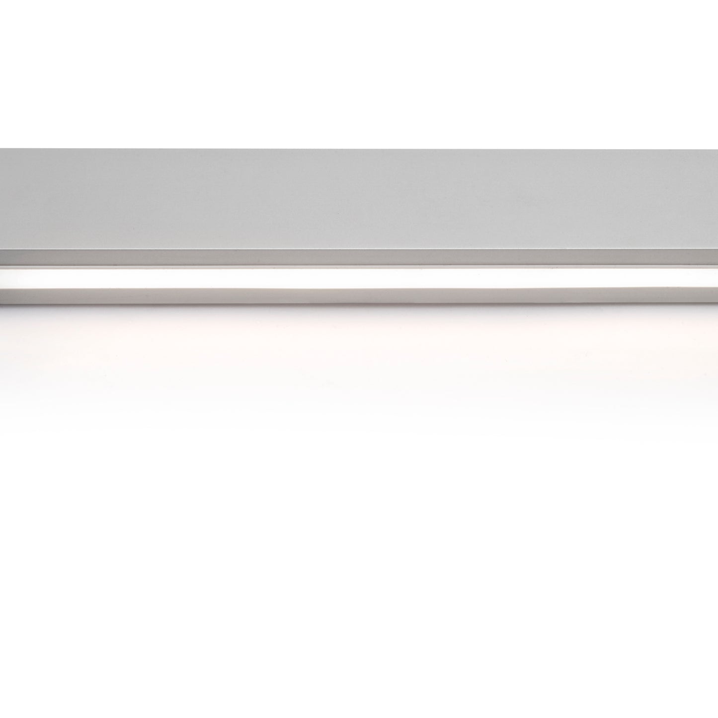 Emuca Kit barra per armadio Luxe, striscia LED 4,5x8 Neonlynx V, sensore di movimento RF Smart e convertitore Smart (24V DC), lunghezza 900mm, Luce Bianco calda 2.700K, Tecnoplastica e Alluminio, Anodizzato opaco