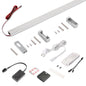 Kit barra per armadio Luxe, striscia LED 4,5x8 Neonlynx V, sensore di movimento RF Smart e convertitore Smart (24V DC)