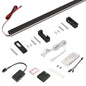 Kit barra per armadio Luxe, striscia LED 4,5x8 Neonlynx V, sensore di movimento RF Smart e convertitore Smart (24V DC)
