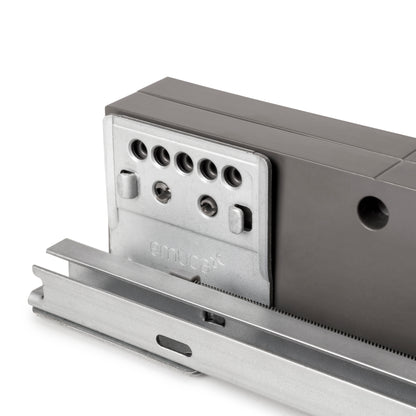 Emuca Set di 2 distanziale laterale per telaio Quartz, Tecnoplastica, Titanio