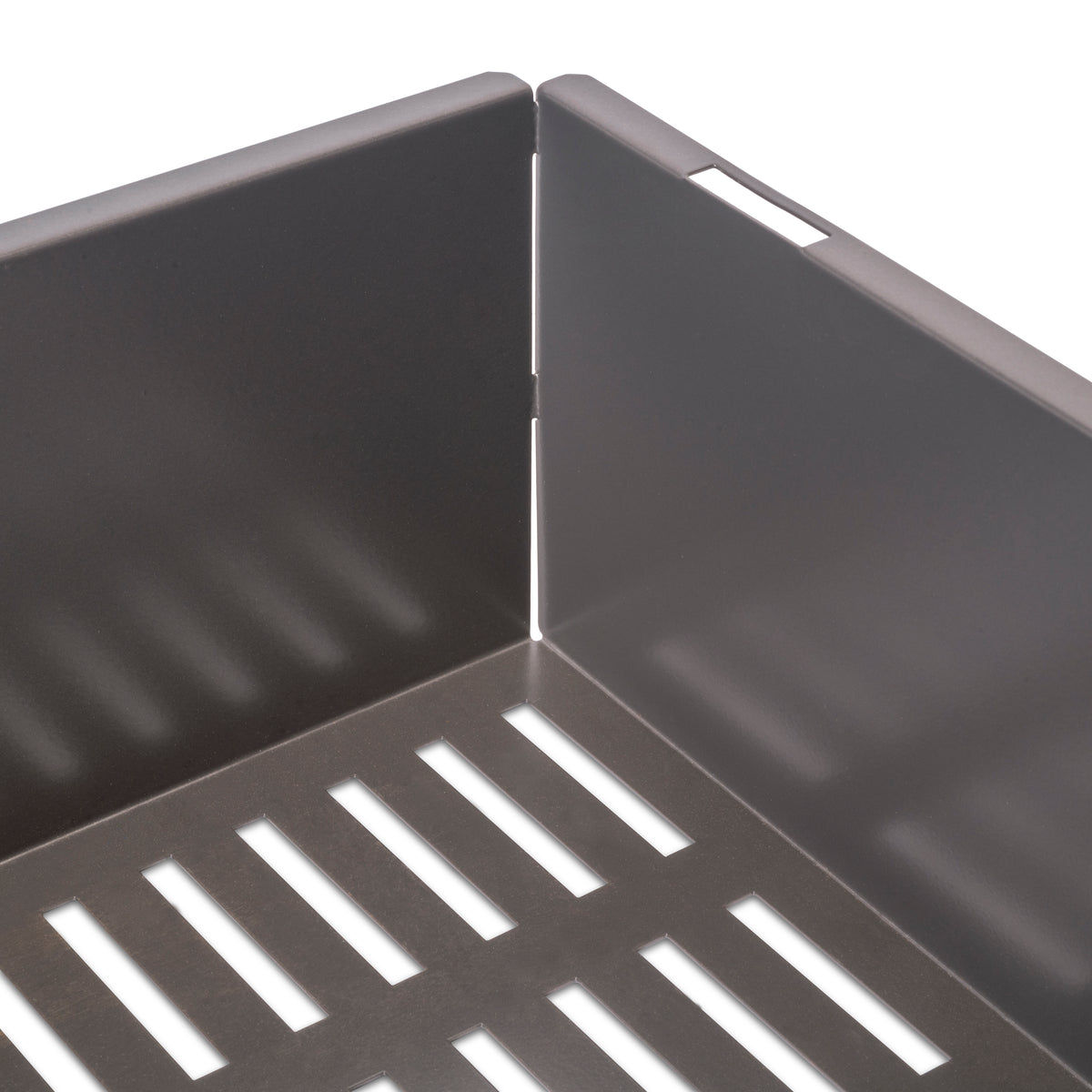 Kit  cassetto metallico e telaio regolabile Quartz per armadi, chiusura ammortizzata e estrazione totale