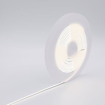 Emuca Kit striscia LED Neonlynx V 4x10 per armadio, Lunghezza 5.000mm, Luce Bianco calda 2.700K, Sensore di movimento RF Smart, Convertitore Smart 60W (24V DC), Tecnoplastica