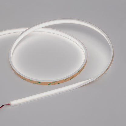 Emuca Kit striscia LED Neonlynx H 12x5 per cucina, Lunghezza 5.000mm, Luce Bianco naturale 4.000K, Sensore switch di prossimità RF Smart, Convertitore Smart 60W (24V DC), Tecnoplastica