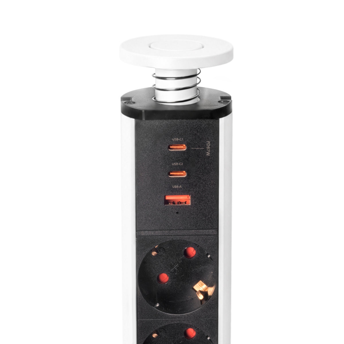 Multiconnettore estraibile Vertikal (Ø60mm)