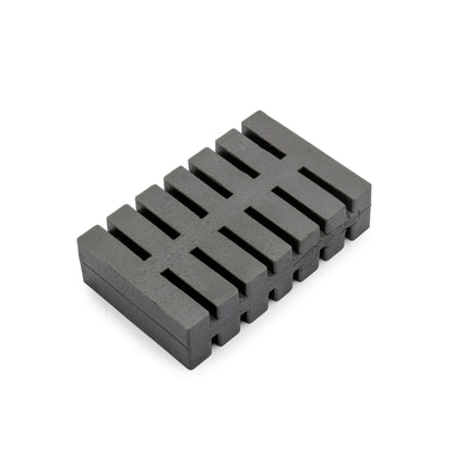 Emuca Contenitori per cassetti da cucina Recycle con coperchio anti-odore, Altezza 266, 3x15 lt, 2x7 lt, Tecnoplastica, Nera