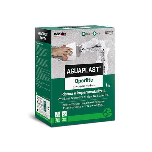 aguaplast operlite stucco risanante contro umidita e salnitro 1 Kg