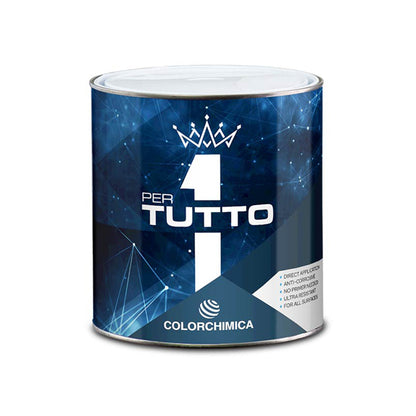 1 per tutto smalto antiruggine polivalente opaco 750 ml