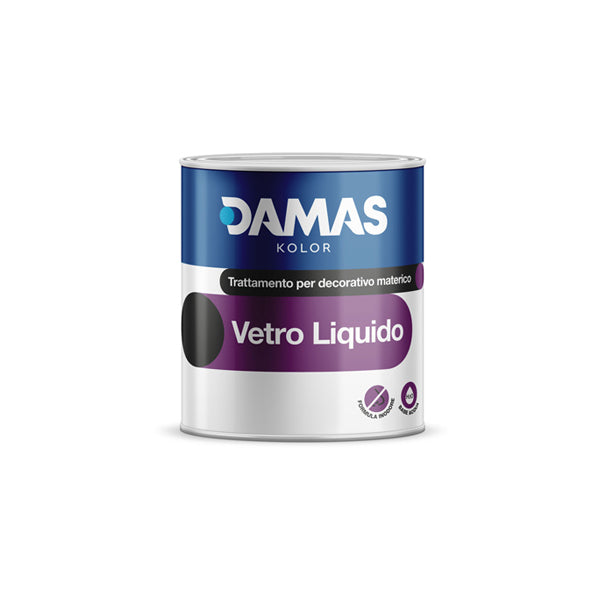 vetro liquido lucido 750 ml damas kolor