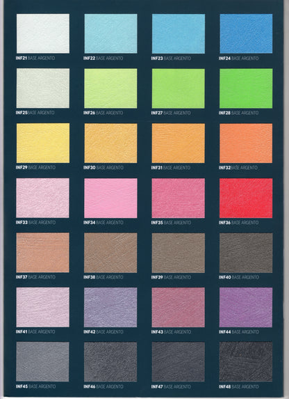 pittura decorativa effetto sabbiato infinity sabbiato argento 2,5 lt damas kolor