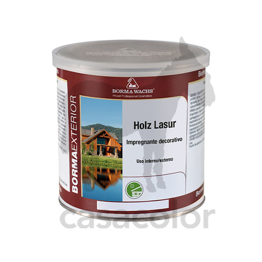 holz lasur impregnante non filmogeno a solvente a base di resine ed oli 750 ml borma wachs