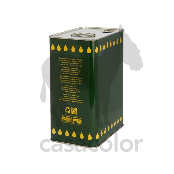 lattina per olio di oliva 10 lt completa di tappo
