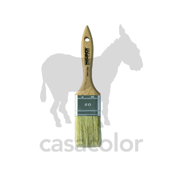 pennellessa manico in legno triplo spessore 50mm