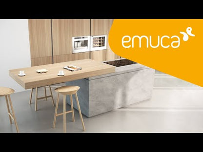 Emuca Guide per tavoli pattini Twice Top, Alluminio, Anodizzato opaco