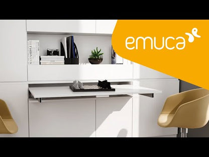 Emuca Guide per tavoli allungabili Lunch, Alluminio, Champagne anodizzato