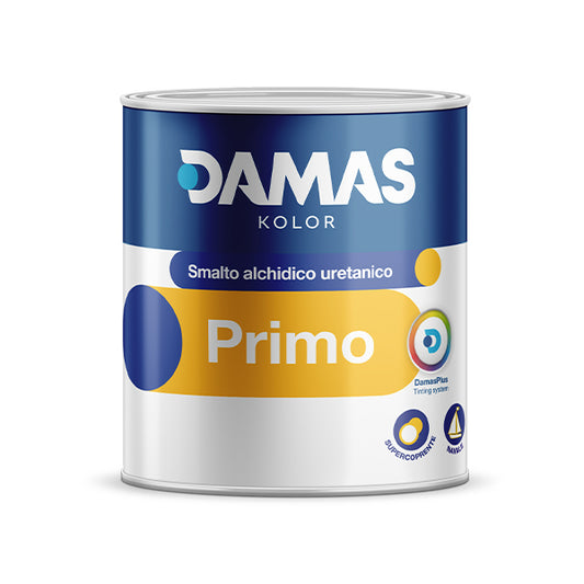 primo smalto uretanico lucido 750 ml colori ral tinte chiare damaskolor