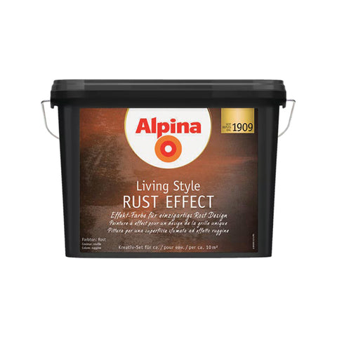 pittura decorativa effetto ruggine rust effect alpina 1,2 lt