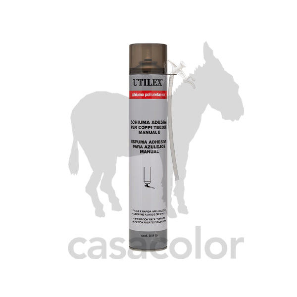 schiuma poliuretanica manuale per coppi 750 ml utilex