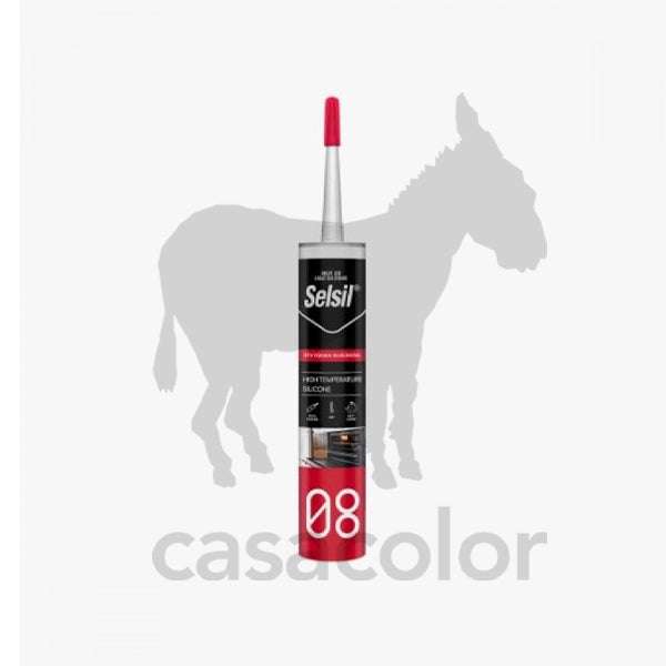 selsil SHT-300 silicone alta temperatura nero 310 ml