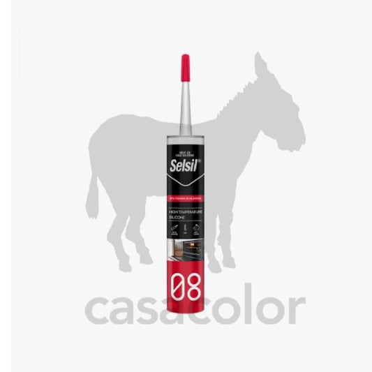selsil SHT-300 silicone alta temperatura rosso 310 ml