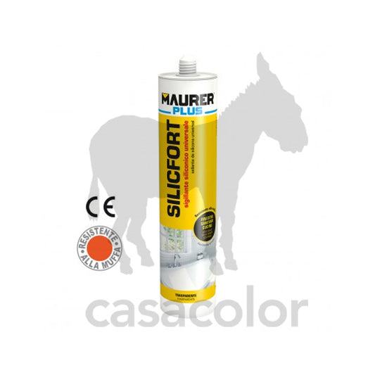 silicone acetico 280 ml nero