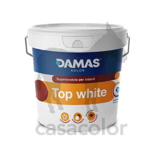 top white superlavabile 5 lt damas kolor