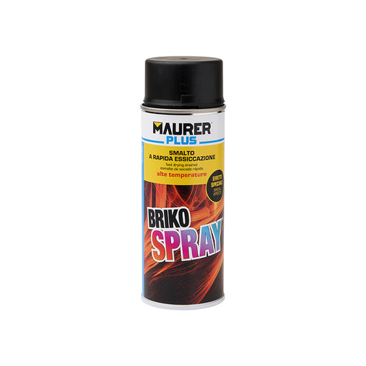 vernice spray alta temperatura 800C nero opaco 400 ml