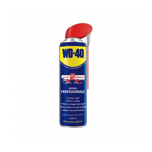 wd-40 spray lubrificante sbloccante multifunzione doppia posizione 500 ml