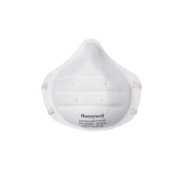 mascherina protettiva FFP2 per verniciature honeywell superone 3205 cf. da 30 pz