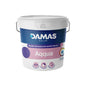 aqqua smalto all'acqua per pareti bianco opaco 2,5 lt damas kolor