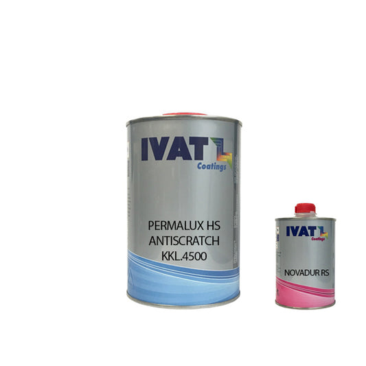 trasparente acrilico carrozzeria bicomponente permalux hs antiscratch 2+1 antiscratch 1,5 lt ivat
