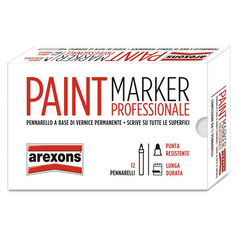 marcatore paint marker bianco 10 ml