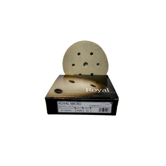mirka royal micro disco abrasivo velcro 9 fori 150 mm grana 1000