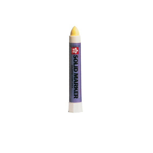 sakura marcatore industriale solid marker giallo