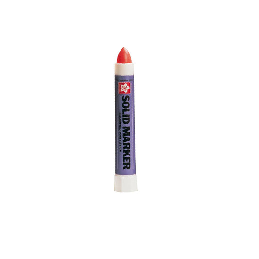 sakura marcatore industriale solid marker rosso