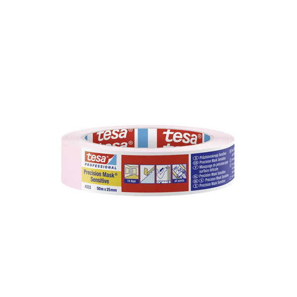 nastro mascheratura rosa precision mask sensitive TESA 4333 25mm x 50mt