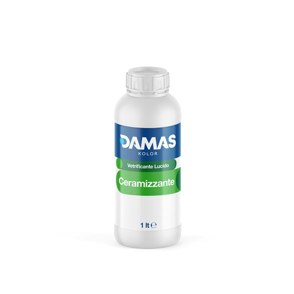 vetrificante protettivo lucido per idropitture 1lt ceramizzante damas kolor